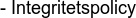 - Integritetspolicy